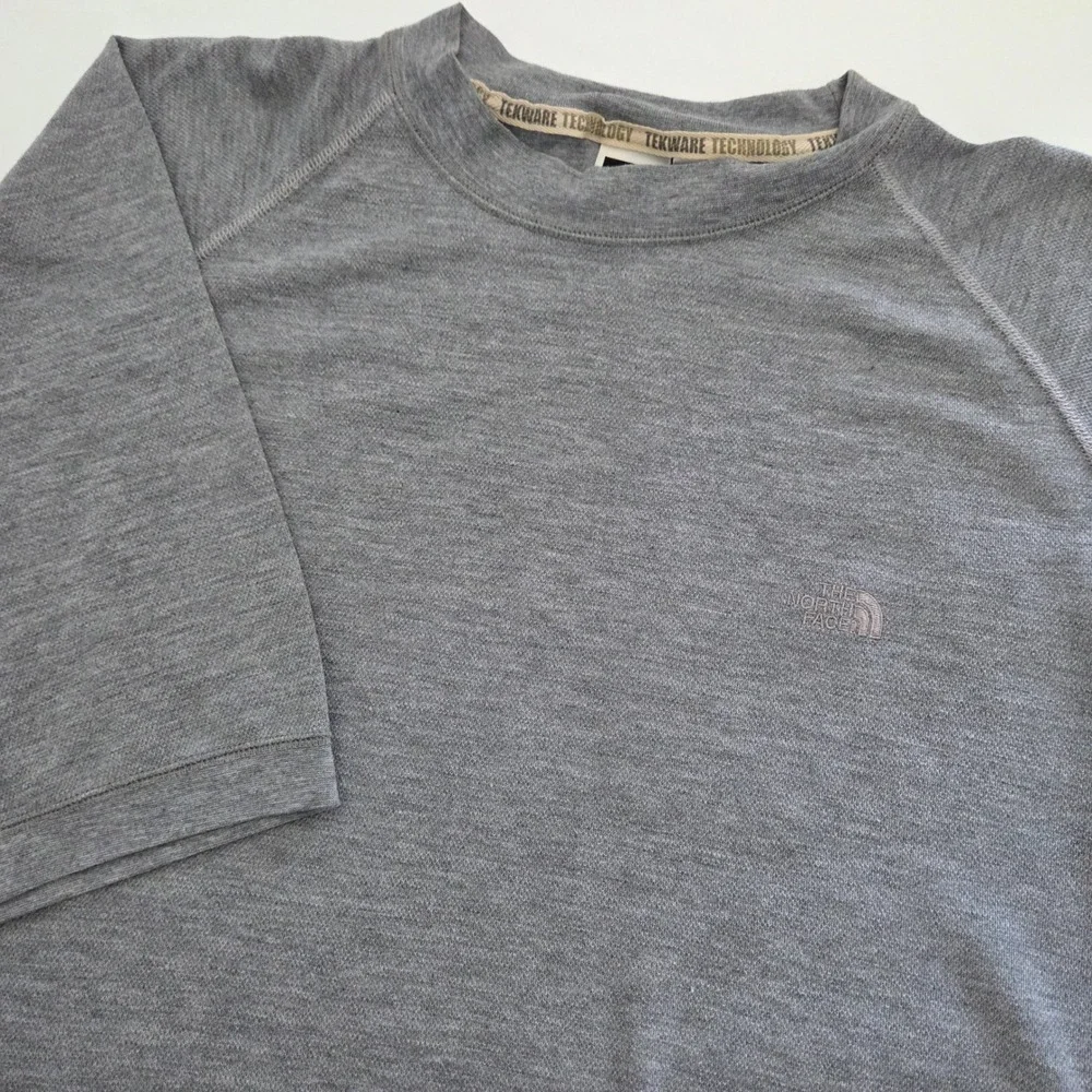 The North Face Shirt Gray Tekware Raglan‎ Performance Mens XXL